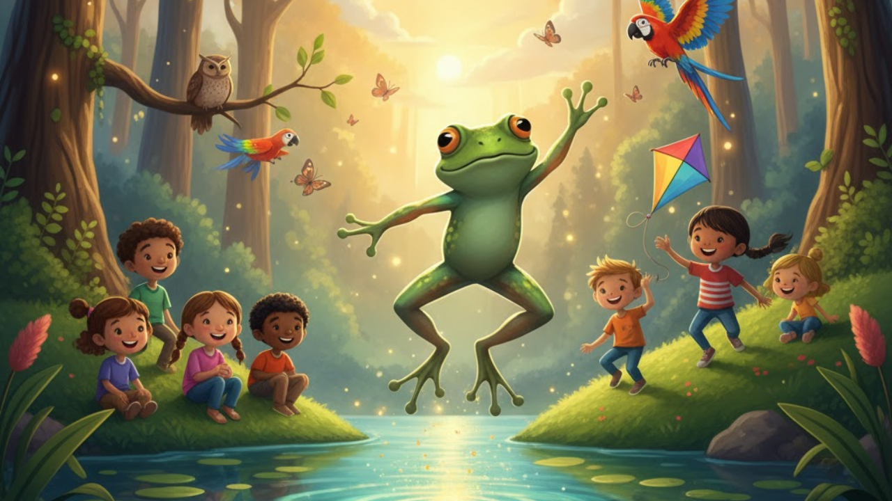 The Frog Who Wanted to Fly | A Beautiful Moral Story for Kids
