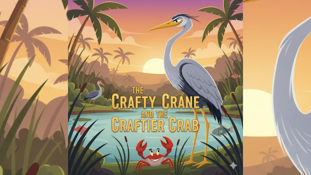 The Crafty Crane and the Craftier Crab
